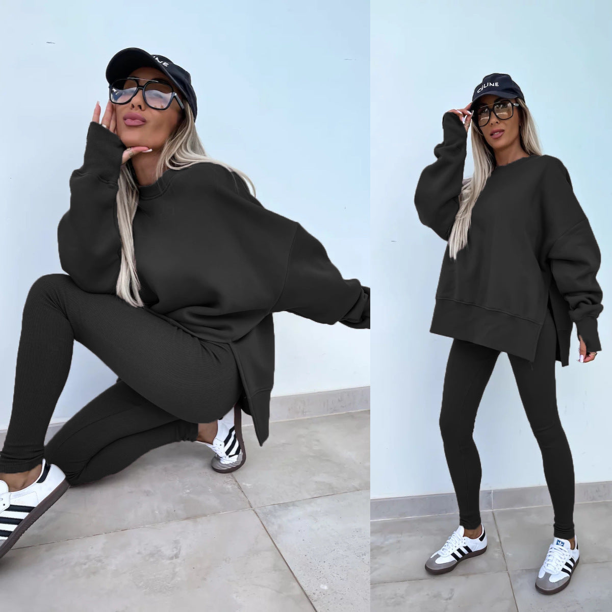 🔥🖤Early Black Friday Sale:50% OFF🔥Casual Women Sweatshirt Leggings Set