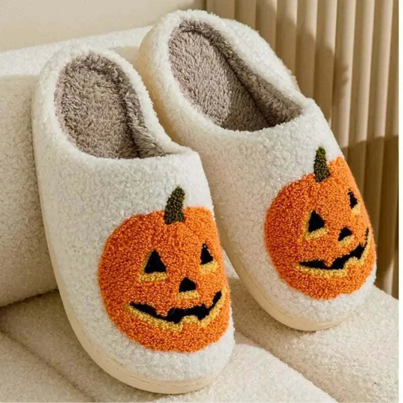 Jack O' Lantern Slippers