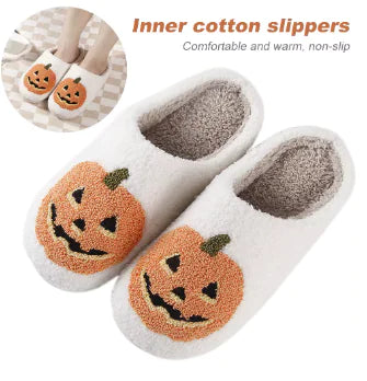 Jack O' Lantern Slippers