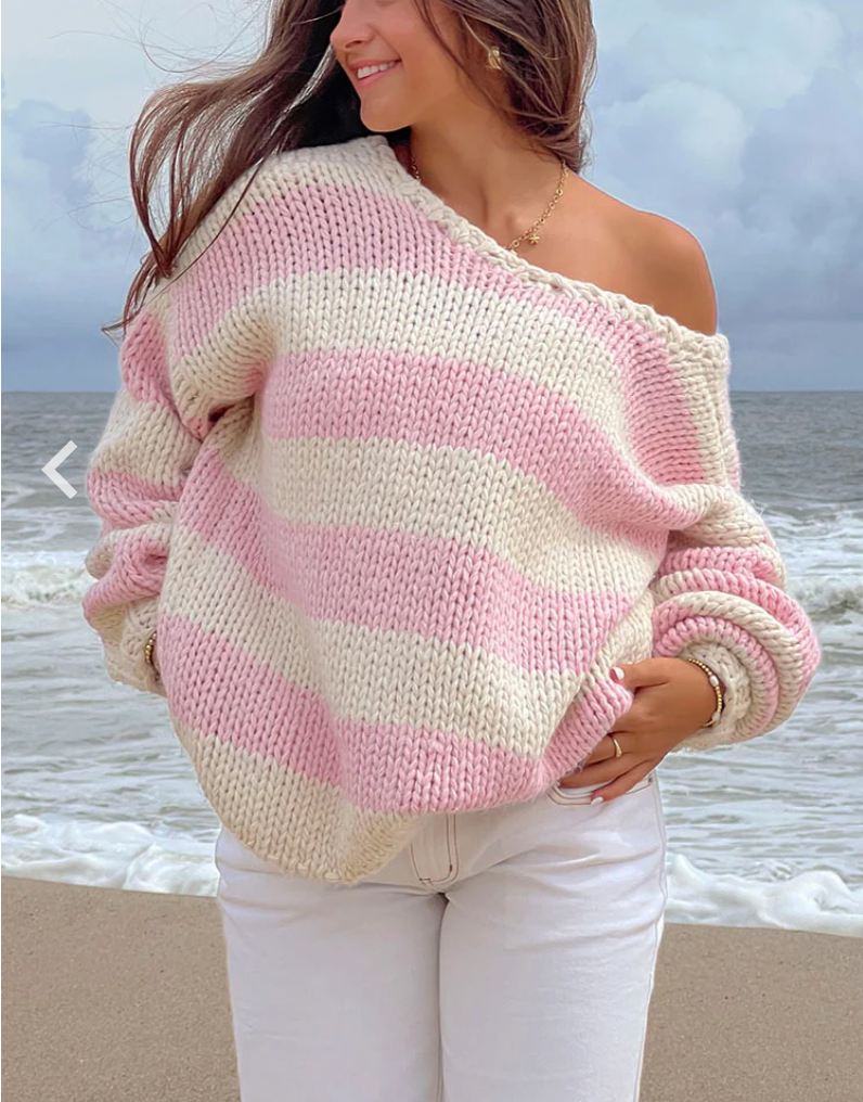 Off-Shoulder Sweater